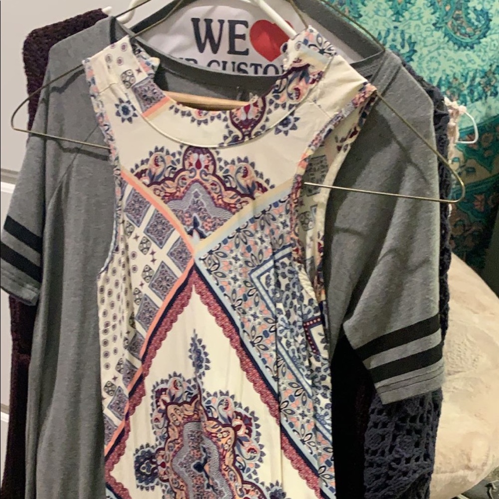 patterned dress